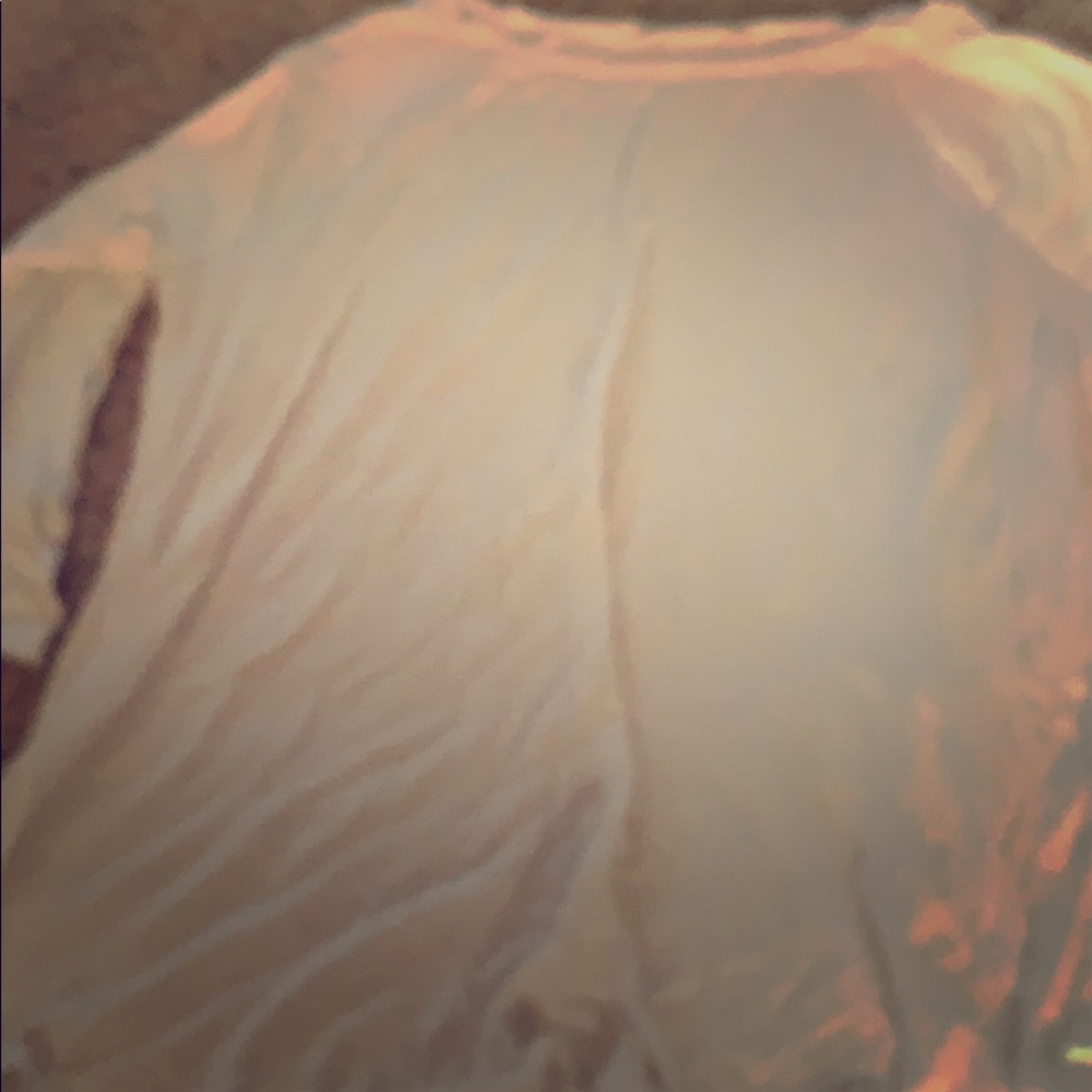 Plain white T-shirt